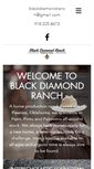 Mobile Screenshot of blackdiamondranch.org